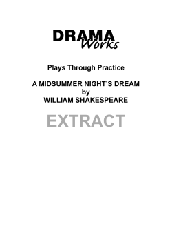 A Midsummer Night`s Dream by William Shakespeare