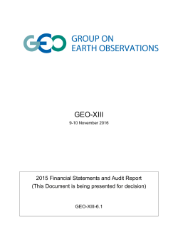 2015 Financial Statements and Audit Report