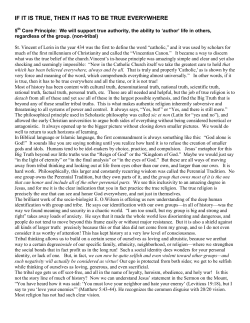 if it is true, then it has to be true everywhere