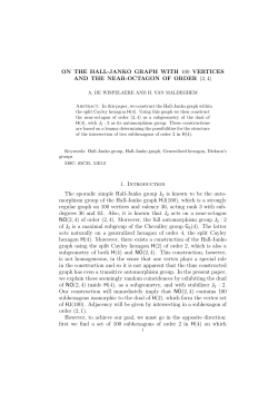 ON THE HALL-JANKO GRAPH WITH 100 VERTICES AND THE