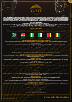 Gold World Cup Mail Menu