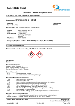 Bromine 20 g Tablet