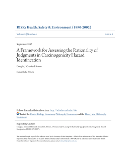 A Framework for Assessing the Rationality of Judgments in