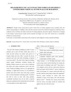 measurement of vacuum suction force
