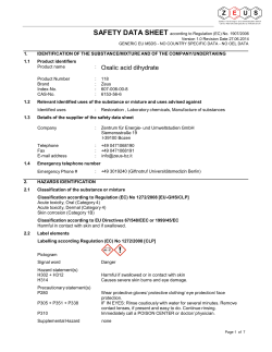 : Oxalic acid dihydrate - Restauro