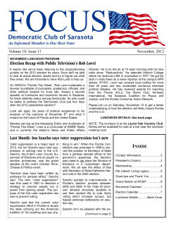 Last Month: Ion Sancho says voter suppression isn`t new Election