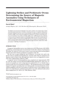 Lightning Strikes and Prehistoric Ovens - Archaeo