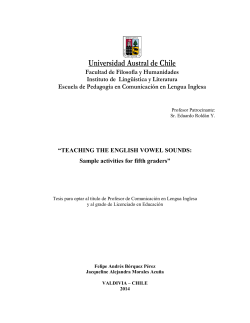Tesis Electr&oacute;nicas UACh - Universidad Austral de Chile