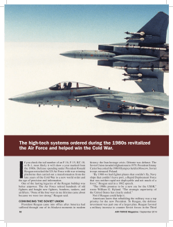 The Reagan Buildup - Air Force Magazine