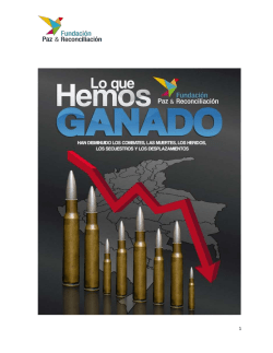 Lo que hemos ganado - Fundaci&oacute;n Paz y Reconciliaci&oacute;n