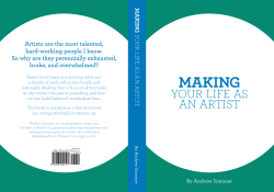 Making Your Life as an Artist