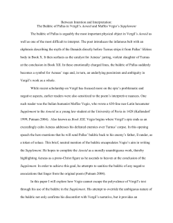 Between Intention and Interpretation: The Baldric of Pallas
