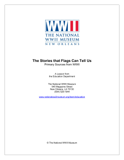 Lesson Plan - The Stories that Flags Can Tell Us