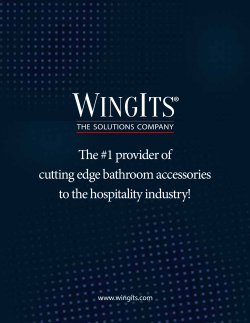 The #1 provider of cutting edge bathroom accessories to