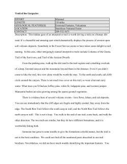 Trail of the Gargoyles