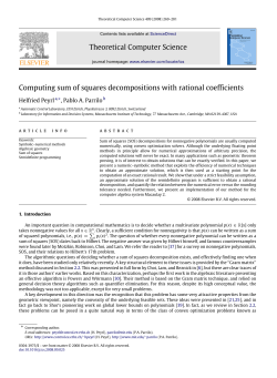 Computing sum of squares decompositions with rational coefficients
