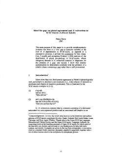 Mind the gap: on plural agreement and A`