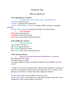 Grammar Tips