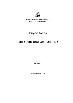 December 1982 - Law Reform Commission of Western Australia