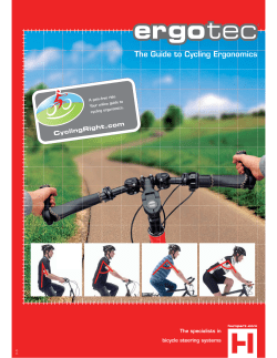 The Guide to Cycling Ergonomics
