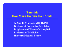 Physical Activity