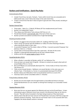 Lt Col Pine-Coffin Rules