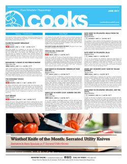 June - Cooks of Crocus Hill