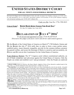 16-07-04 Declaration of July 4th 2016