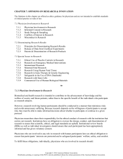 Chapter 7 Opinions: AMA Code of Medical Ethics PDF, 1.04 MB