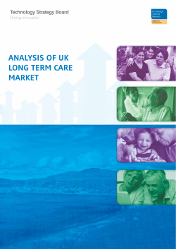 analysis of uk long term care market
