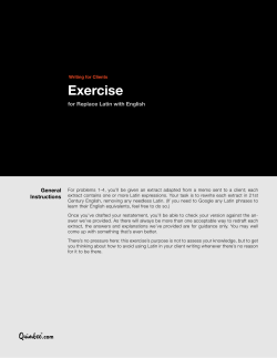Exercise - Quimbee