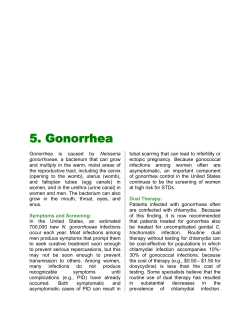 5. Gonorrhea