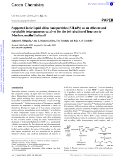 Green Chemistry PAPER - PATh