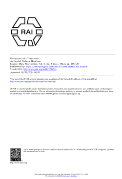 Percussion and Transition