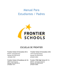 Manual Para Estudiantes / Padres
