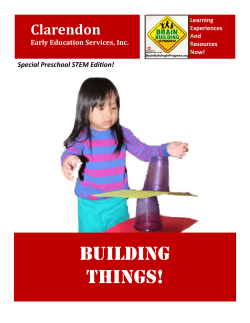 building things! - Massachusetts Department of Higher Education