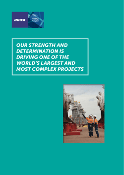 OUR STRENGTH AND DETERMINATION IS DRIVING ONE OF THE