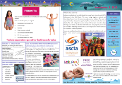 Newsleter 2 2015 - Blue Dolphin Swim Centre
