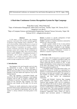 A Real-time Continuous Gesture Recognition System for Sign