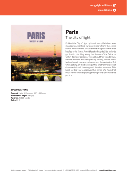 Paris Of Light Paris