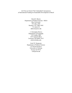 Left Turn on Green? The Unintended Consequences of International