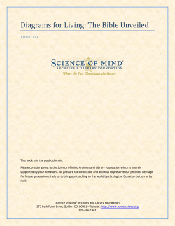 Diagrams for Living - Science of Mind Archives