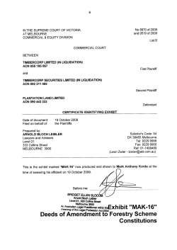 Exhibit 16 for Affidavit of Mark Anthony Korda
