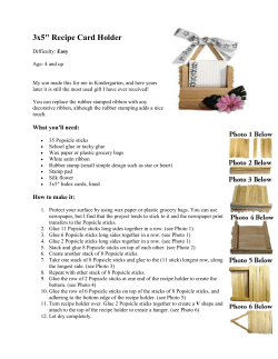 3x5" Recipe Card Holder