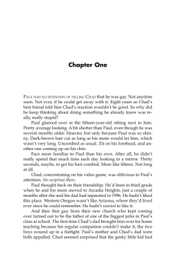 Sample chapter - Jonathan Langford