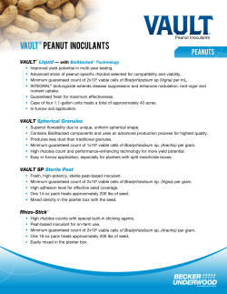 VAULT® PEANUT Inoculants