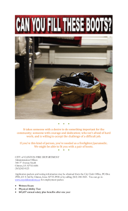 It takes someone with a desire to do something important for the