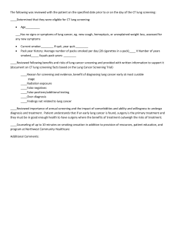 The following was reviewed with the patient on the specified date