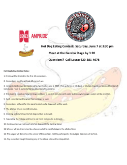 Hot Dog Eating Contest