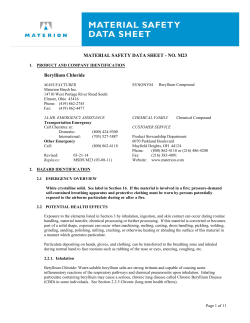 MSDS M23